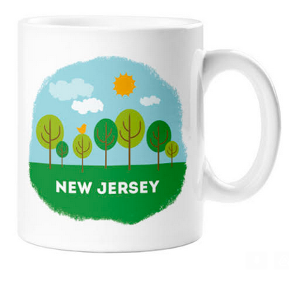 New Jersey Park Scene Mug