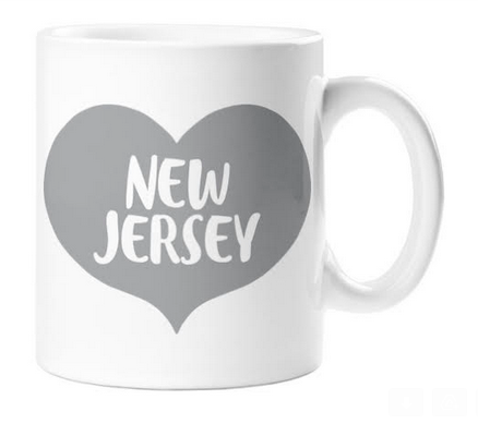 New Jersey Heart Mug