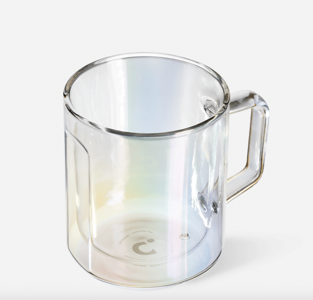 Corkcicle Glass Mug Prism Edition