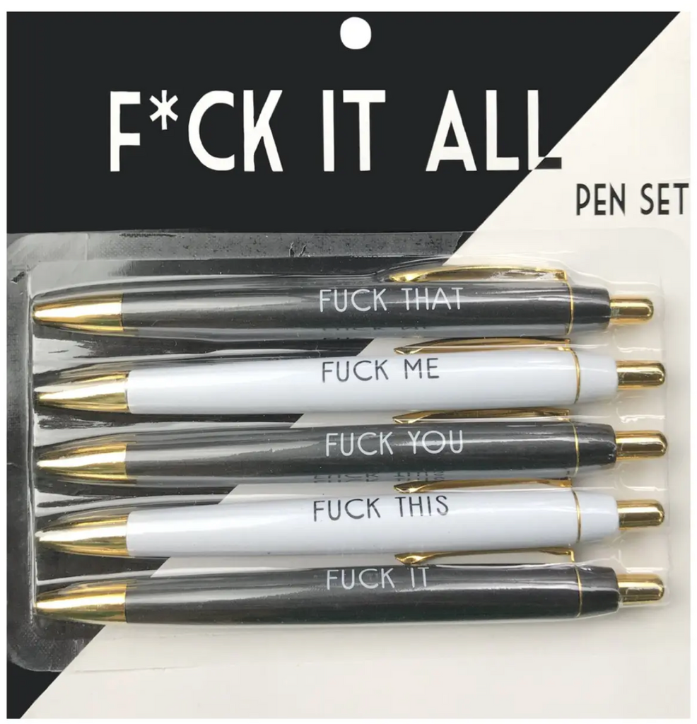 Fuck It Pen Set
