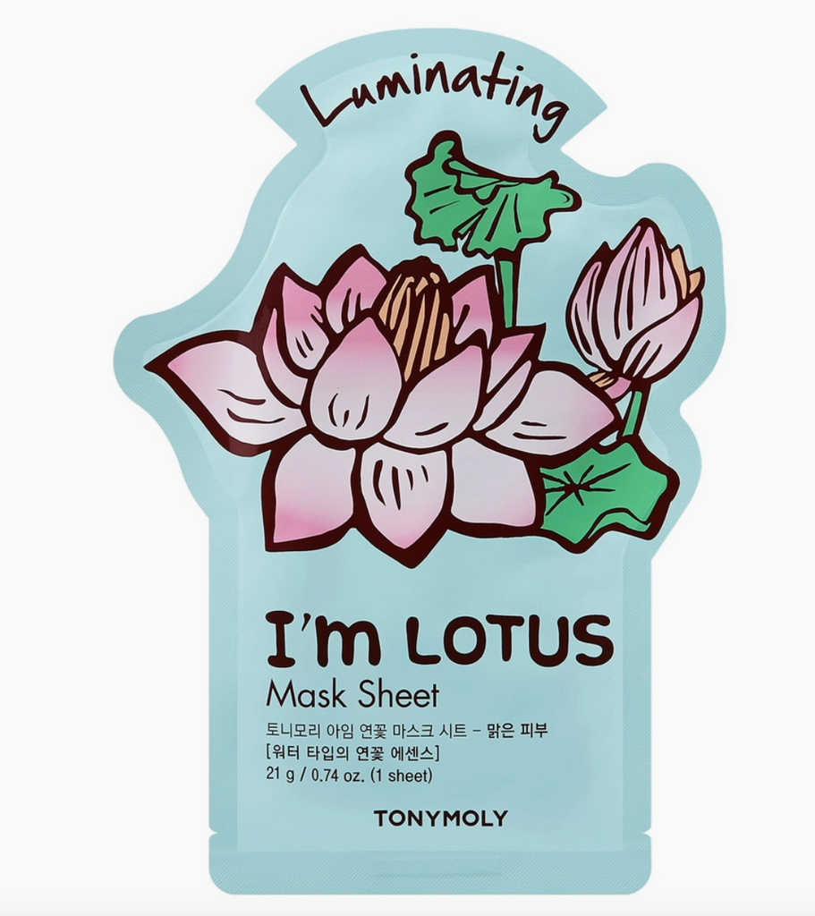 Tony Moly Sheet Mask- Lotus