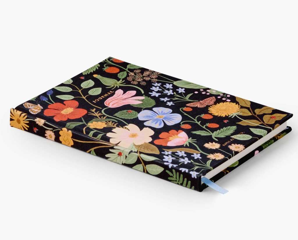 Strawberry Fields Fabric Journal