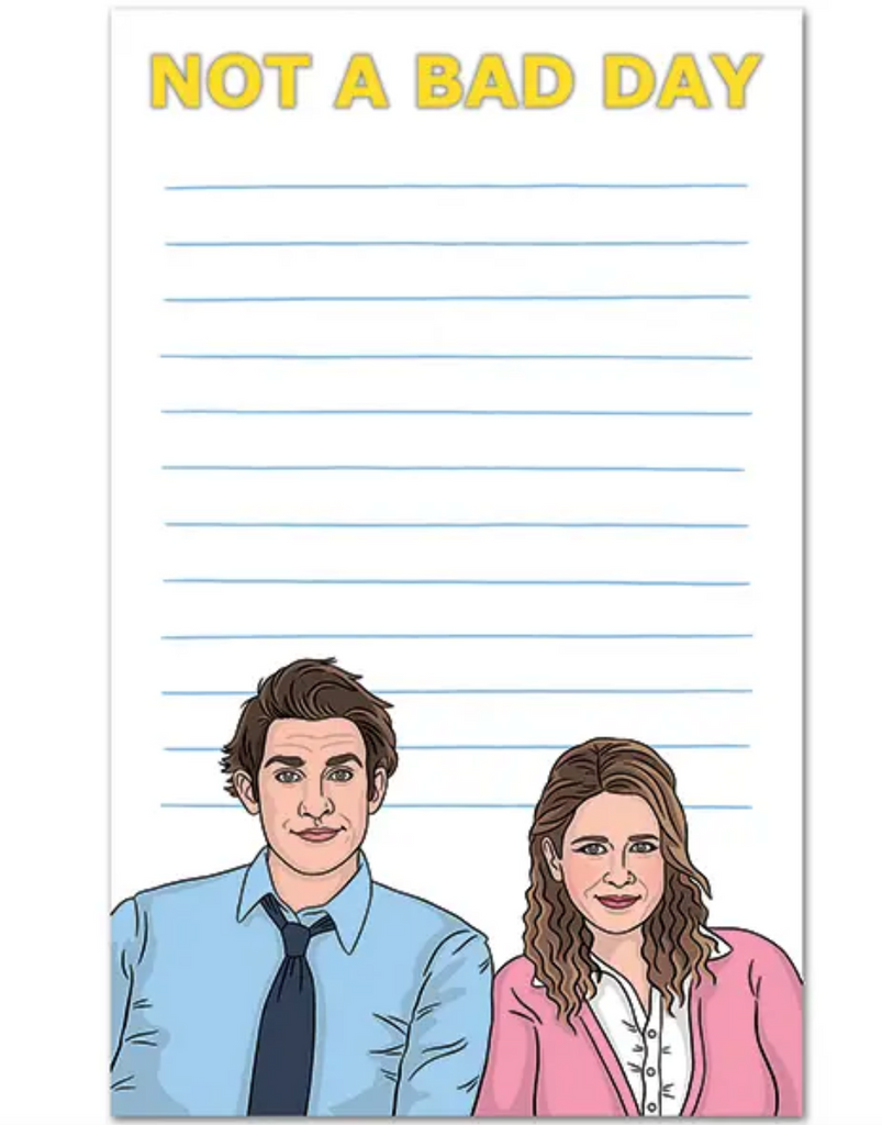 Jim & Pam Notepad