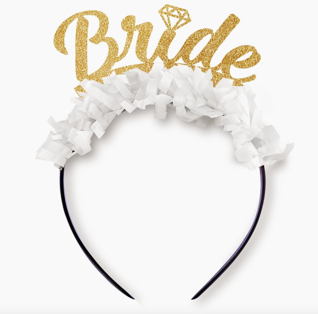 Bride Crown Gold/White