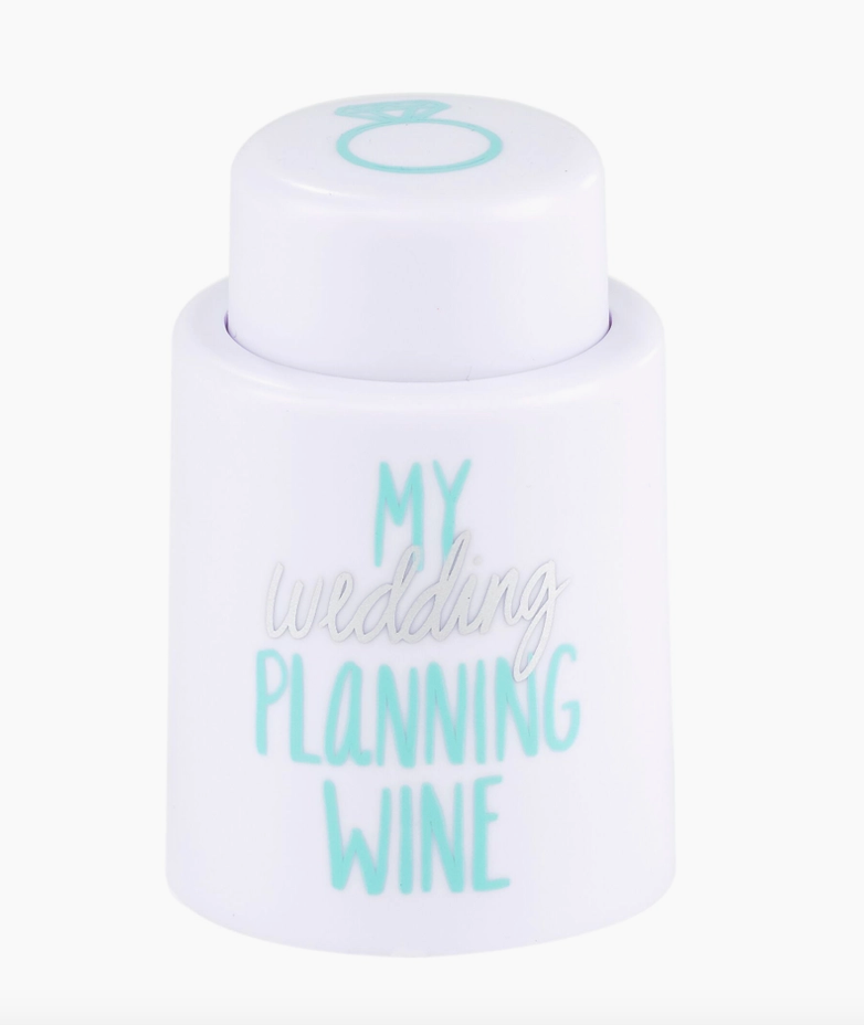 Wedding Planning Wine Stopper