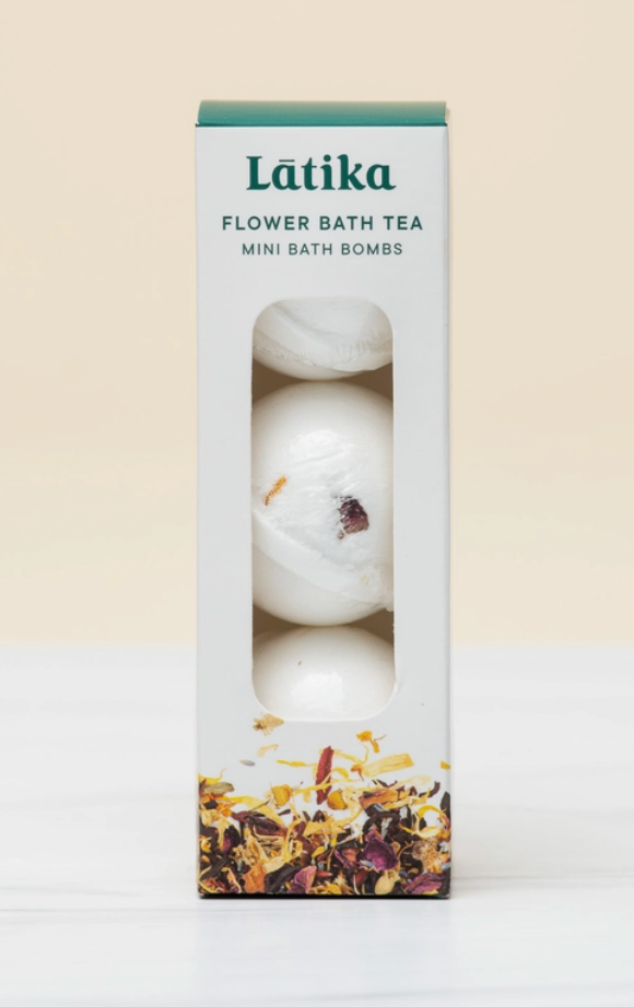 Flower Tea Mini Bath Bombs