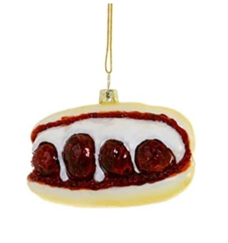 Meatball Sub Ornament