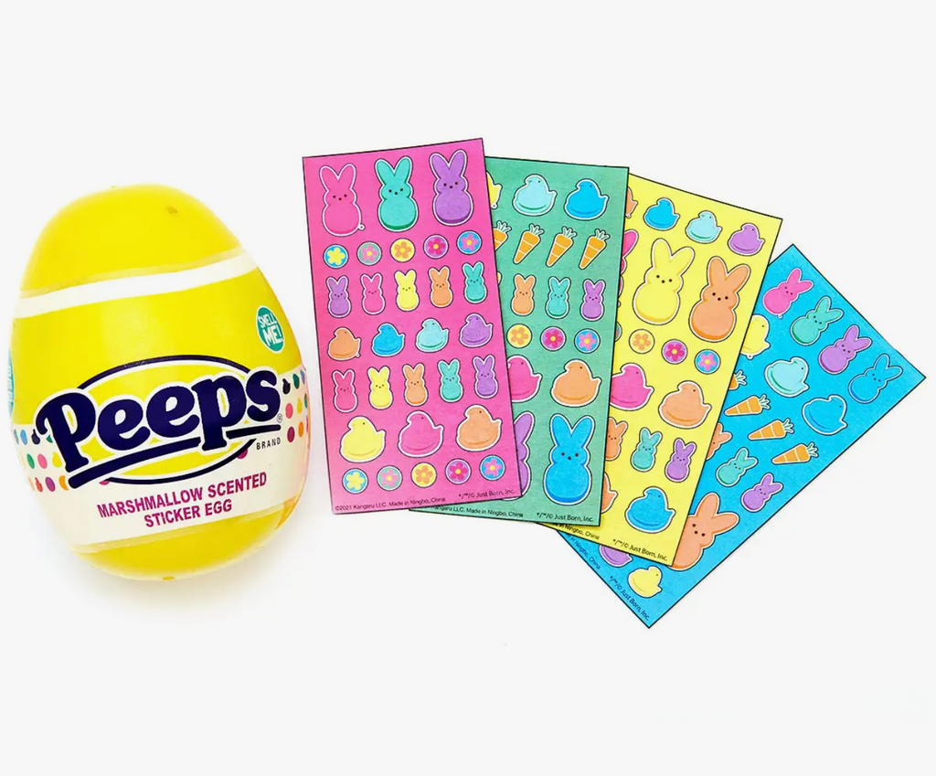 Peeps Sticker Egg