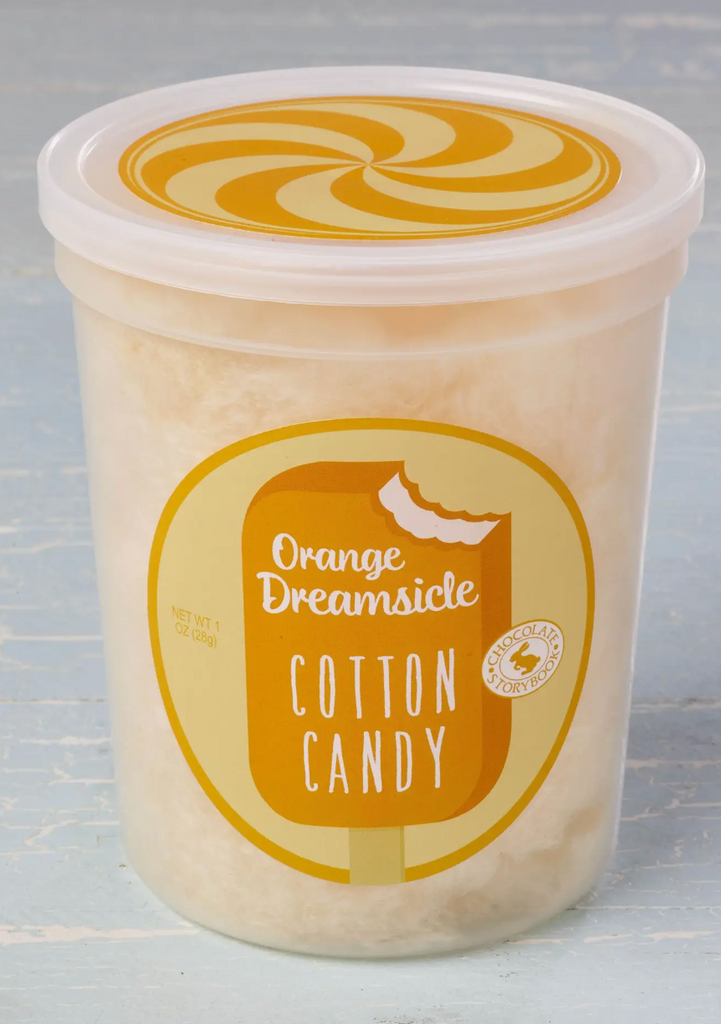 Orange Dreamsicle Cotton Candy