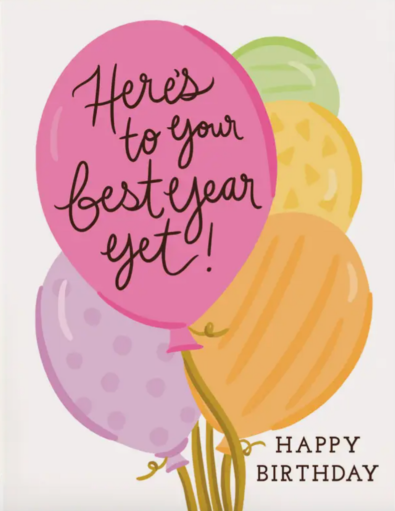 Best Year Yet Greeting Card