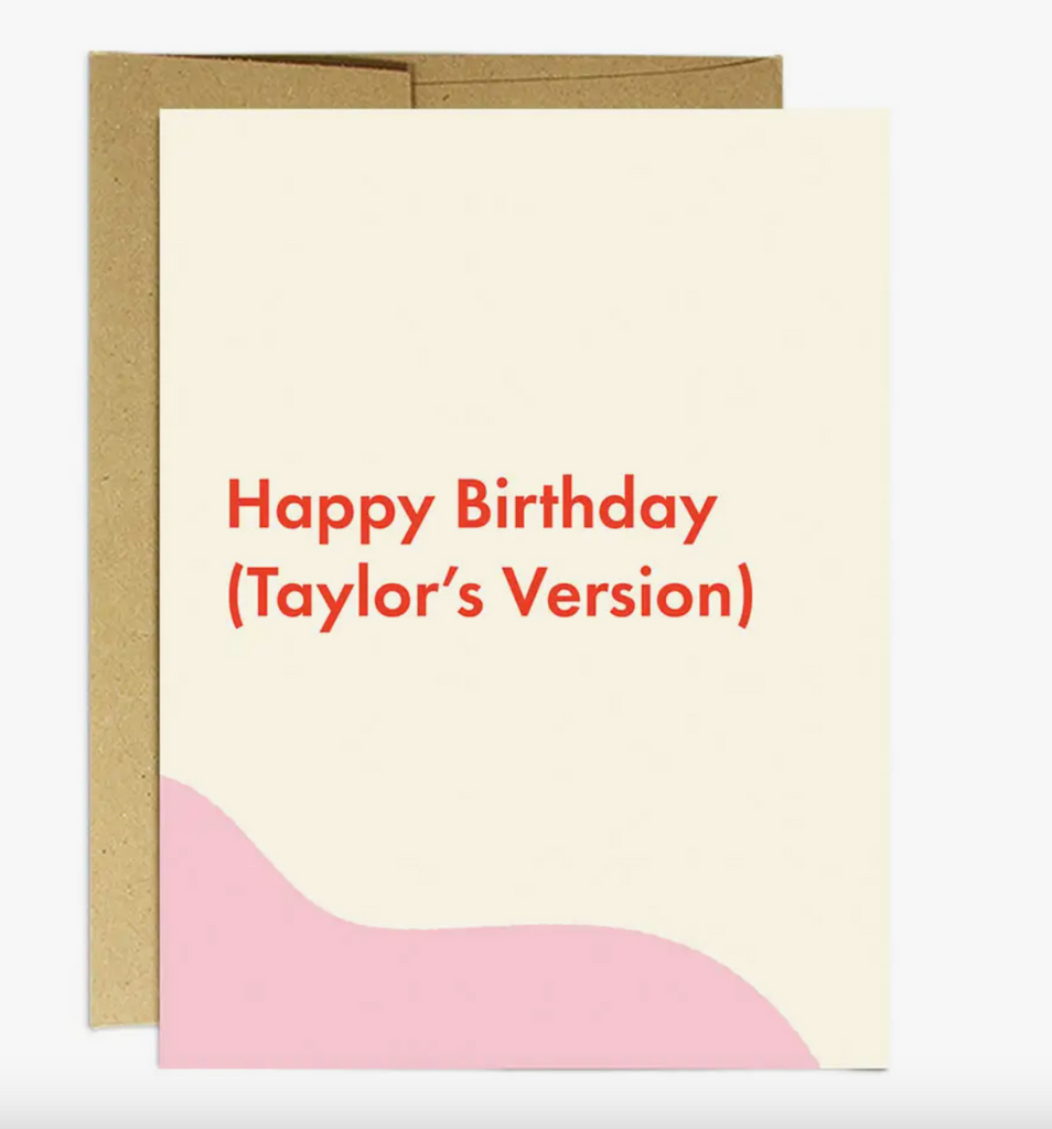 Birthday (Taylor's Version) Greeting Card