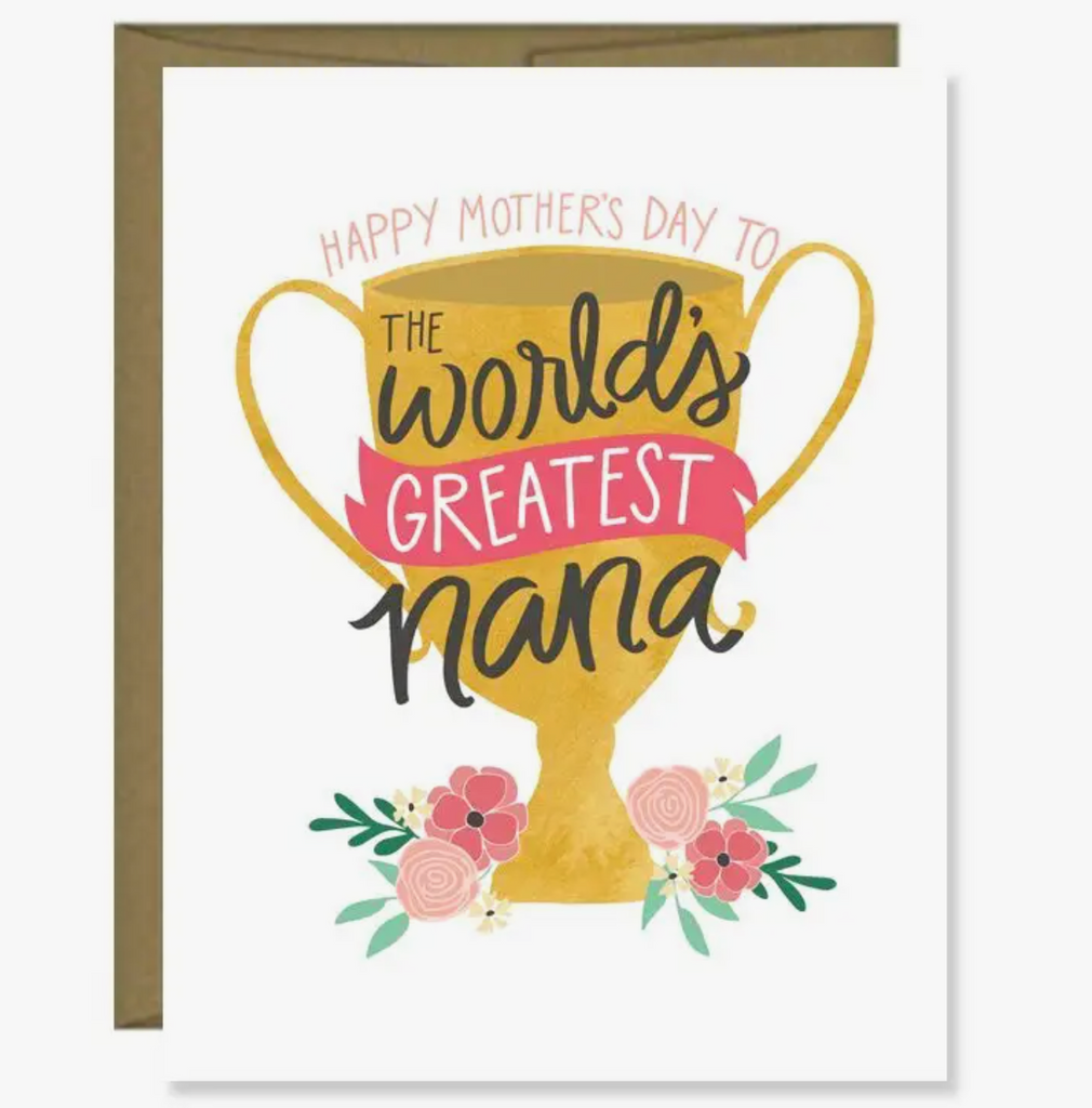 Happy Mother's Day World's Greatest Nana Card