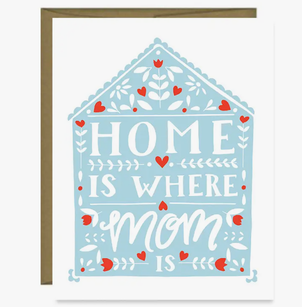 Home Is Where Mom Is Mother's Day Card