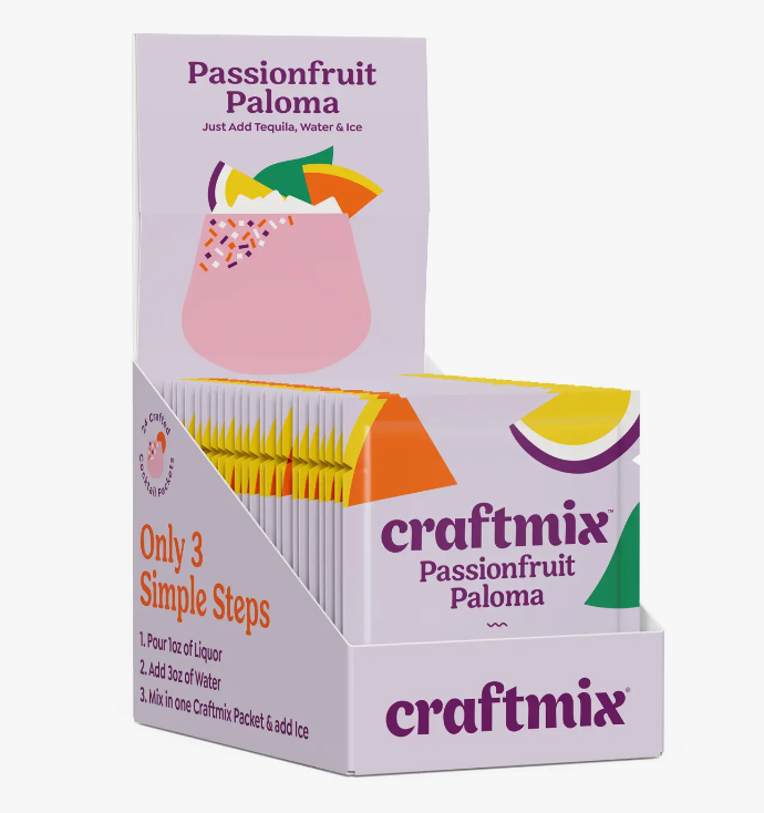 Passionfruit Paloma Single Cocktail/Mocktail Mixer