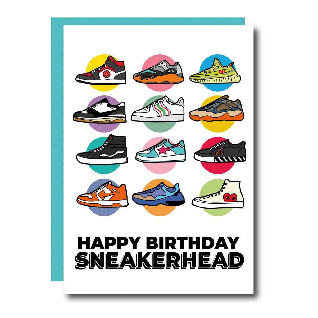 Sneakerhead Birthday Greeting Card