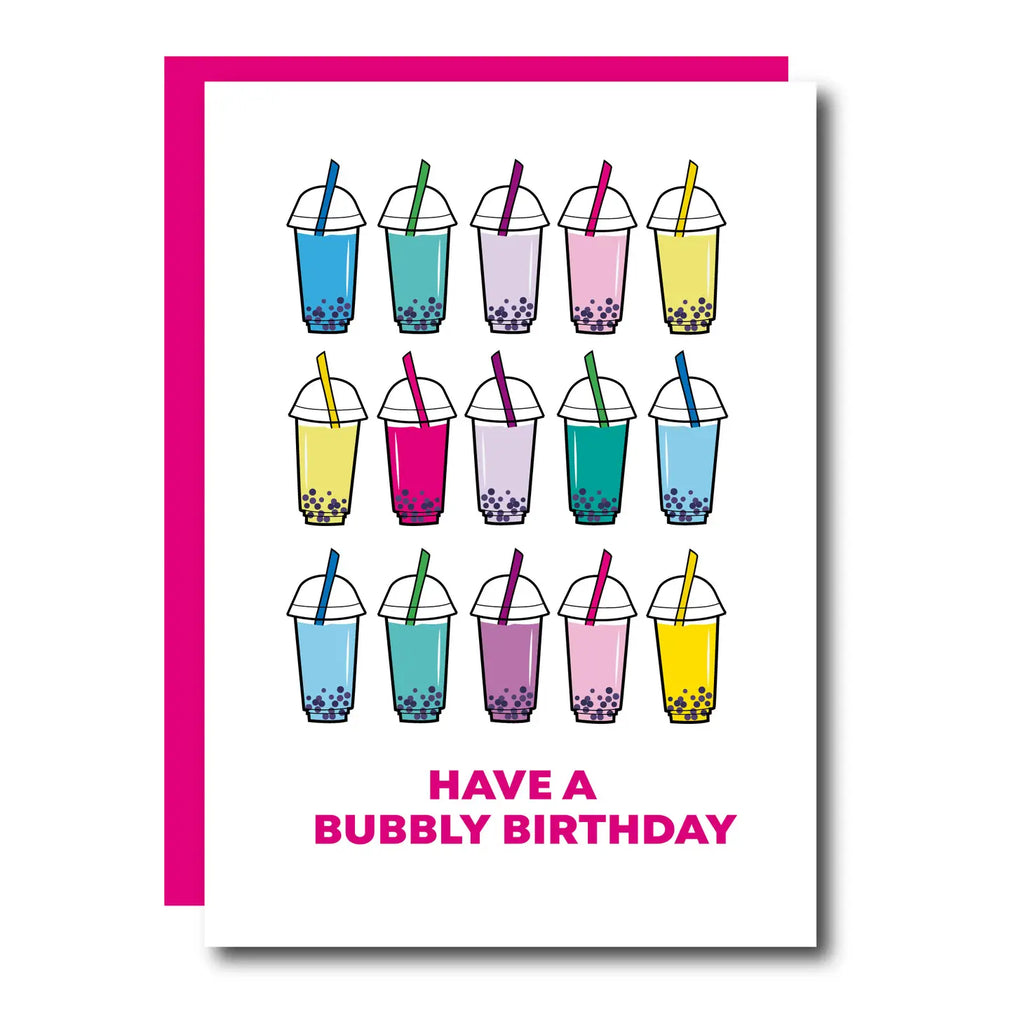Bubbly Birthday Greeting Card