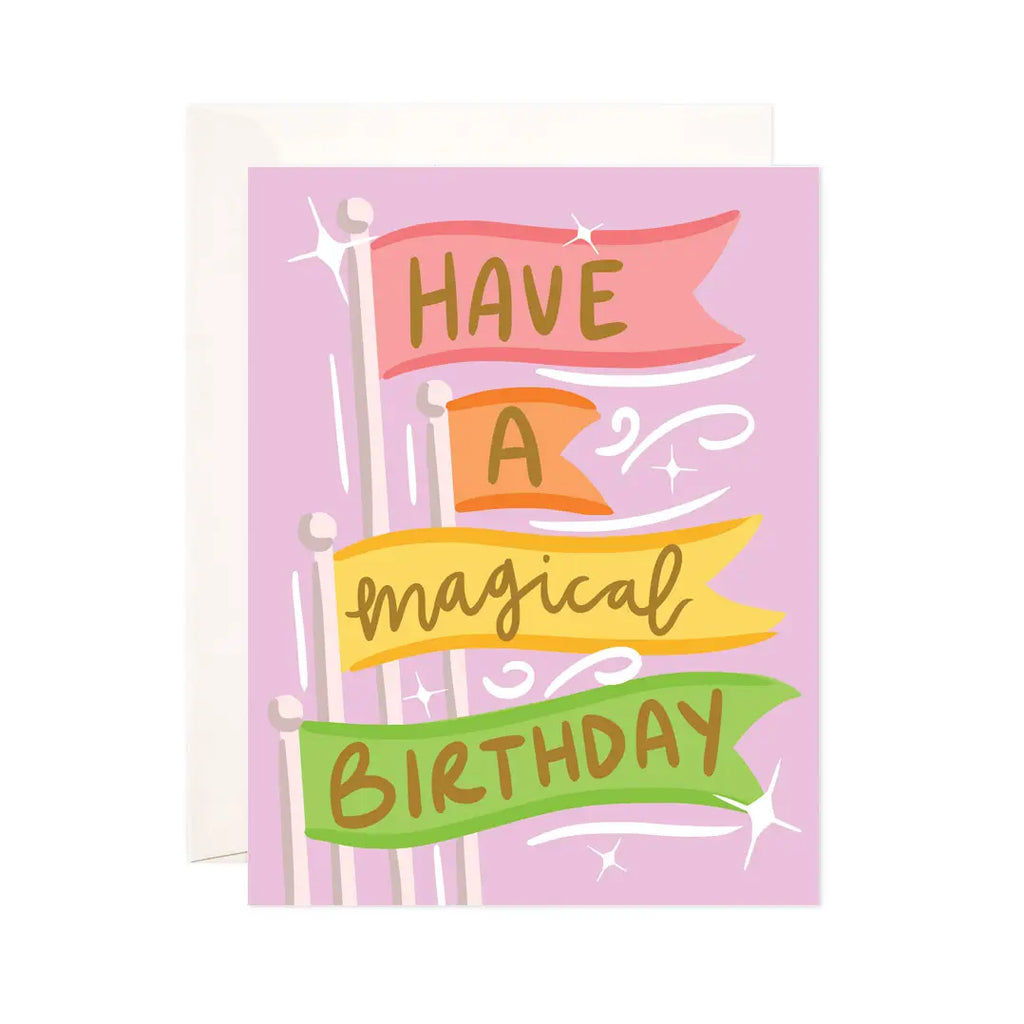 Magical Birthday Greeting Card - Birthday Card