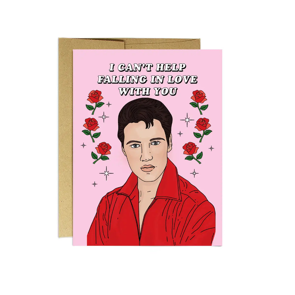 Can't Help Falling Valentine's Day Card