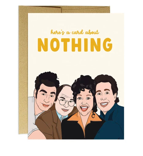 Here’s a card about nothing Card