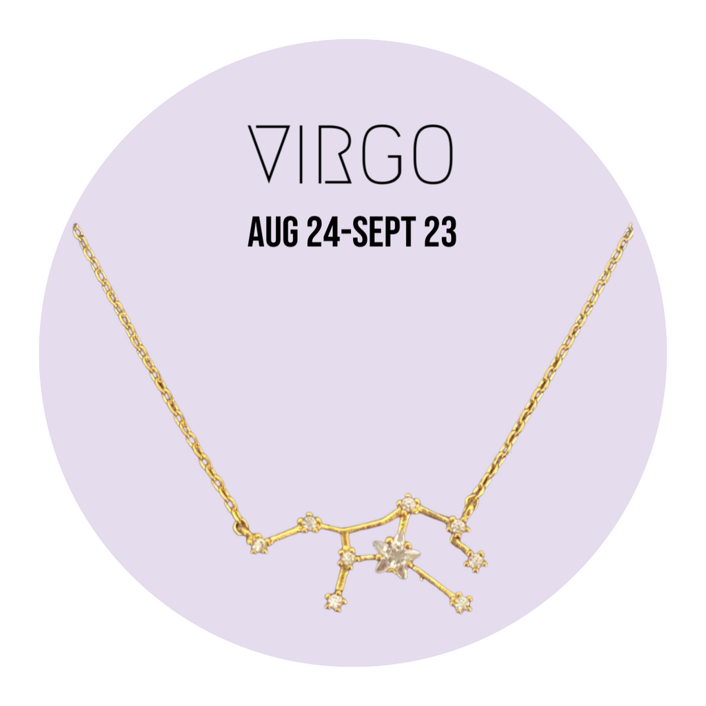 Virgo Constellation Necklace