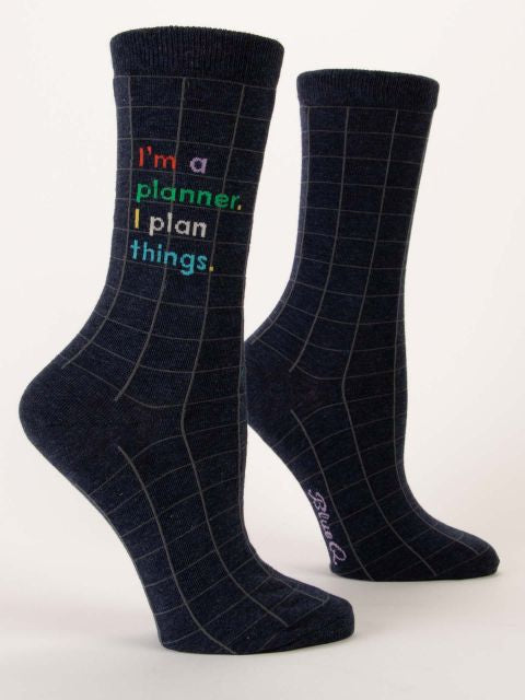 I’m a planner. I plan things. Socks