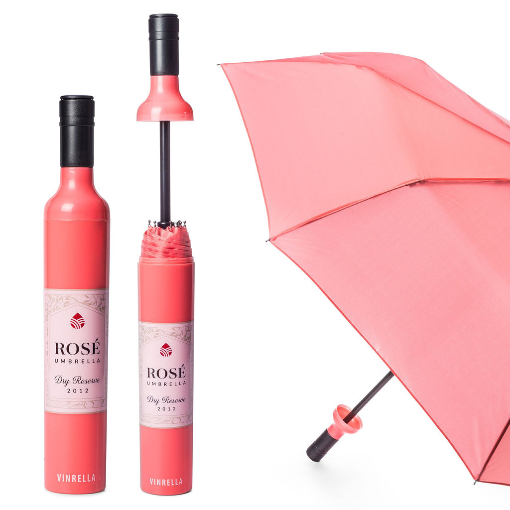 Rose Labeled Bottle Umbrella